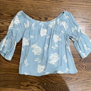 Off the shoulder never worn blouse